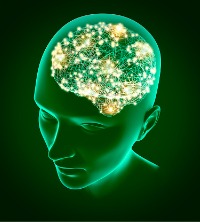 An illustration of the electrical signals in your brain during Peoria Neurofeedback Treatment