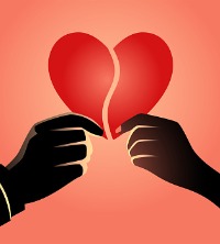 Two hands putting a heart back together, representing Couples Counseling in Peoria IL